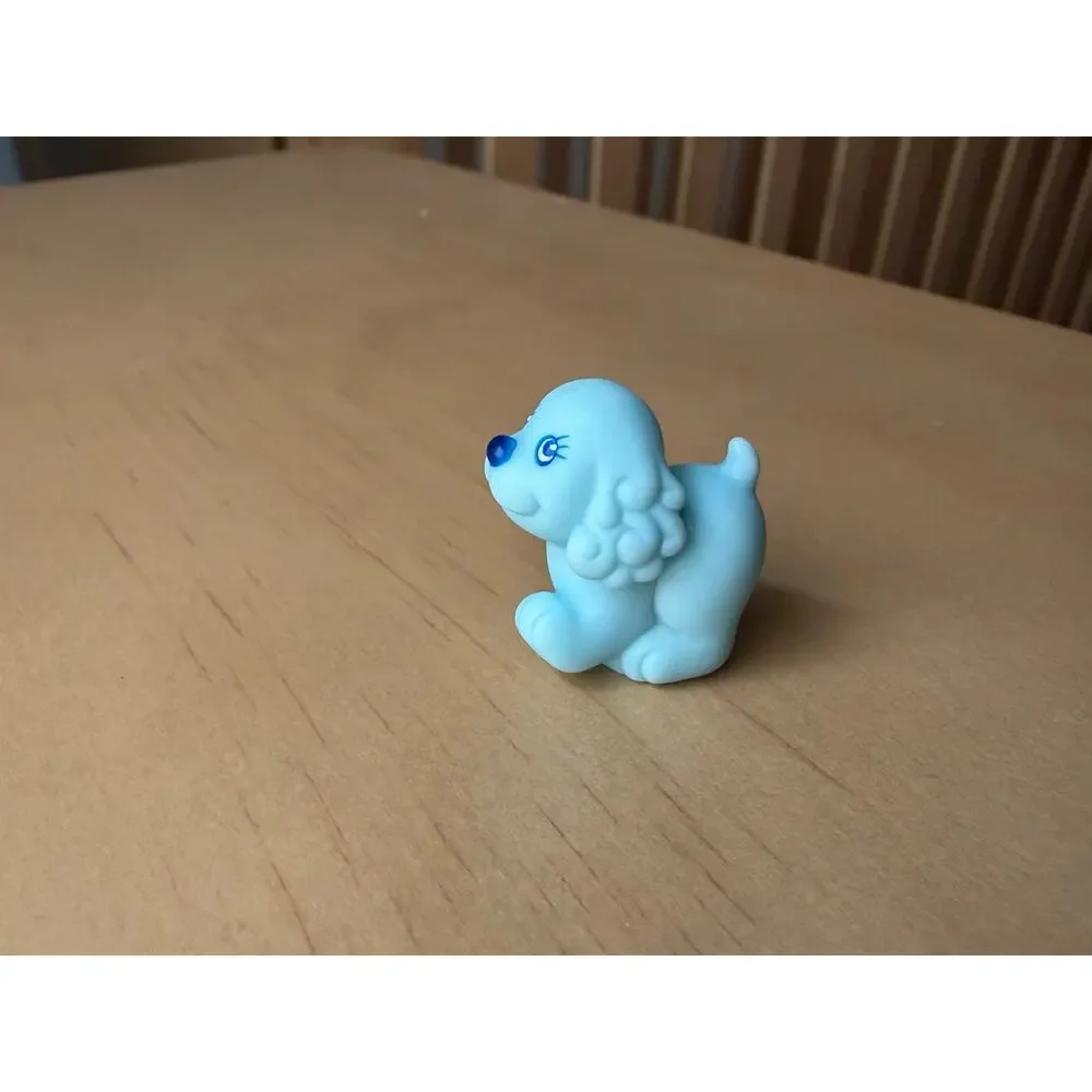 Vintage My little pony 1990 My little puppy Hasbro Blue Poodle Puppy